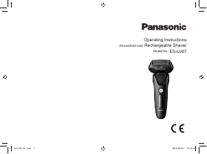 Mode d’emploi Panasonic ES-LV67 Rasoir électrique
