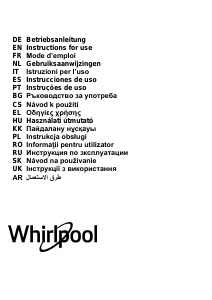 Instrukcja Whirlpool AKR 634 GY/3 Okap kuchenny