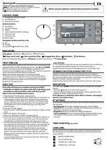 Manual Whirlpool W6 D84WB BE Dryer