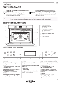 Manual de uso Whirlpool W7 MW461 NB Microondas