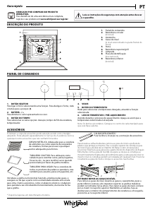 Manual Whirlpool AKP9 140 C IX Forno