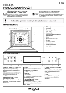 Manuál Whirlpool W7 OM4 4S1 C Trouba