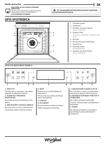 Návod Whirlpool W7 OM4 4S1 C Rúra