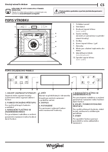 Manuál Whirlpool W7 OM4 4S1 P BL Trouba