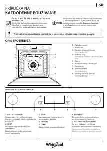 Návod Whirlpool W7 OM5 4S P Rúra