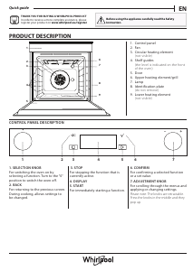 Handleiding Whirlpool W7 OM5 4S P Oven