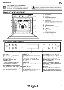 Bedienungsanleitung Whirlpool W7 OS4 4S1 P BL Backofen