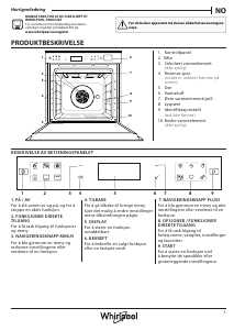 Bruksanvisning Whirlpool W7 OS4 4S1 P Ovn