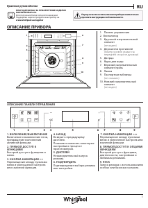 Руководство Whirlpool W7 OS4 4S1 P духовой шкаф