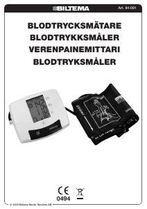 Käyttöohje Biltema 84-081 Verenpainemittari