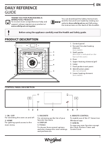 Manual Whirlpool W9 OM2 4MS2 H Oven