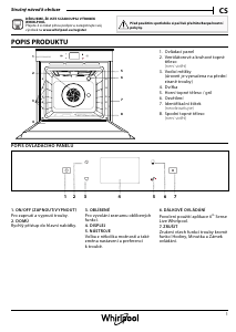 Manuál Whirlpool W9 OM2 4S1 P BSS Trouba