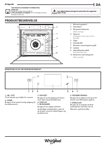 Brugsanvisning Whirlpool W9 OS2 4S1 P Ovn