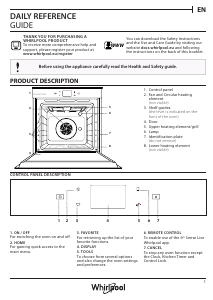 Manual Whirlpool W9I OM2 4S1 H Oven