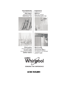 Manuál Whirlpool ACMK 5131/WH Sporák