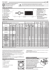 Manual Whirlpool FFB 9258 WV SP Máquina de lavar roupa