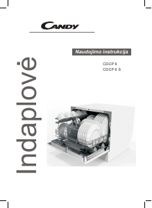 Vadovas Candy CDCP 6S Indaplovė
