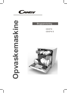 Brugsanvisning Candy CDCP 8S Opvaskemaskine