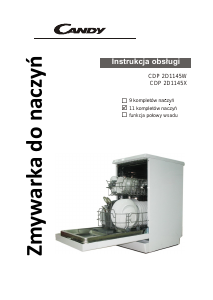 Instrukcja Candy CDP 2D1145X Zmywarka