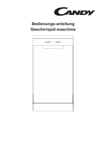 Bedienungsanleitung Candy CDPH 2D1145X Geschirrspüler