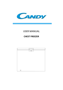 كتيب Candy CMCH 154 EL فريزر