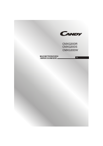Handleiding Candy CMXG 20 DR Magnetron