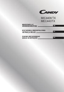 Bedienungsanleitung Candy MIC 440 VTX Mikrowelle