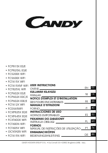 Bedienungsanleitung Candy FCP602X E0 /E/1 Backofen