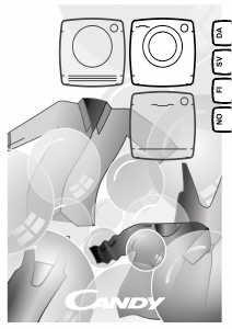 Bruksanvisning Candy CS 1410TXME/1-S Tvättmaskin