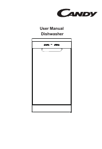 Manual Candy CDPH 1L949X Dishwasher