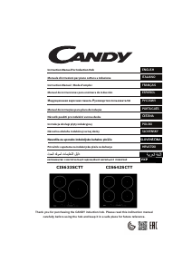 Посібник Candy CIS633SCTT Конфорка