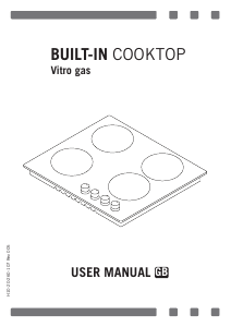 Manual Candy CMG2V2BG Hob