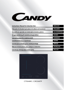 Mode d’emploi Candy CTP644MC Table de cuisson