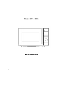 Manual Candy CMGE 20 BS Micro-onda