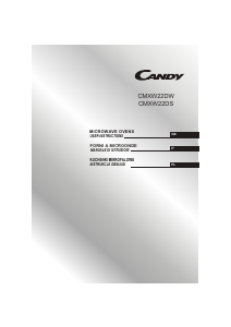 Manual Candy CMXW 22 DS Microwave