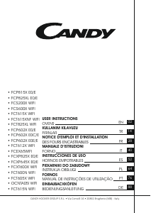 Manual Candy FCT605X WIFI Forno