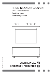Priručnik Candy CVE6607FEEW/E Raspon