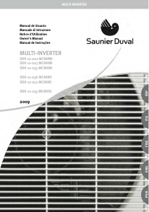 Manual de uso Saunier Duval SDH 10-035 MCNHDI Aire acondicionado