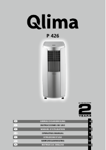 Bruksanvisning Qlima P 426 Luftkonditionering