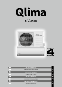 Instrukcja Qlima SC 3448 Klimatyzator