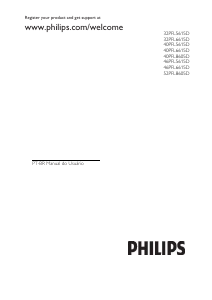Manual Philips 46PFL6615D Televisor LED