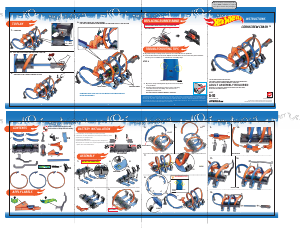 Mode d’emploi Hot Wheels FTB65 Corkscrew Crash