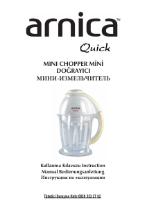 Kullanım kılavuzu Arnica GH21306 Quick Doğrayıcı