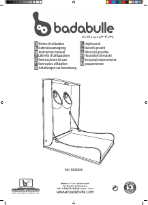 Manual Badabulle B035200 Trocador de bebé