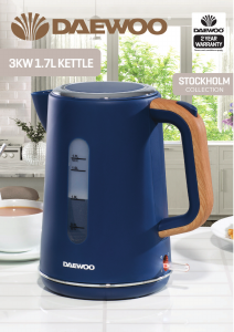 Handleiding Daewoo SDA1739 Waterkoker