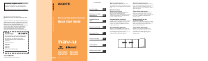 Manual Sony NV-U83N Sistema de navegação