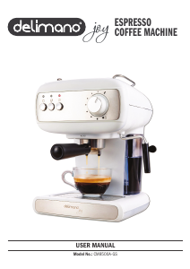 Rokasgrāmata Delimano CM8500A-GS Espresso kafijas aparāts