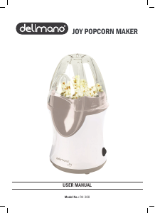 Használati útmutató Delimano RH-388 Popcornkészítő