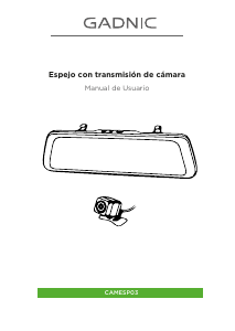 Manual de uso Gadnic CAMESP03 Action cam