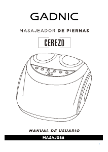 Manual de uso Gadnic MASAJ088 Masajeador